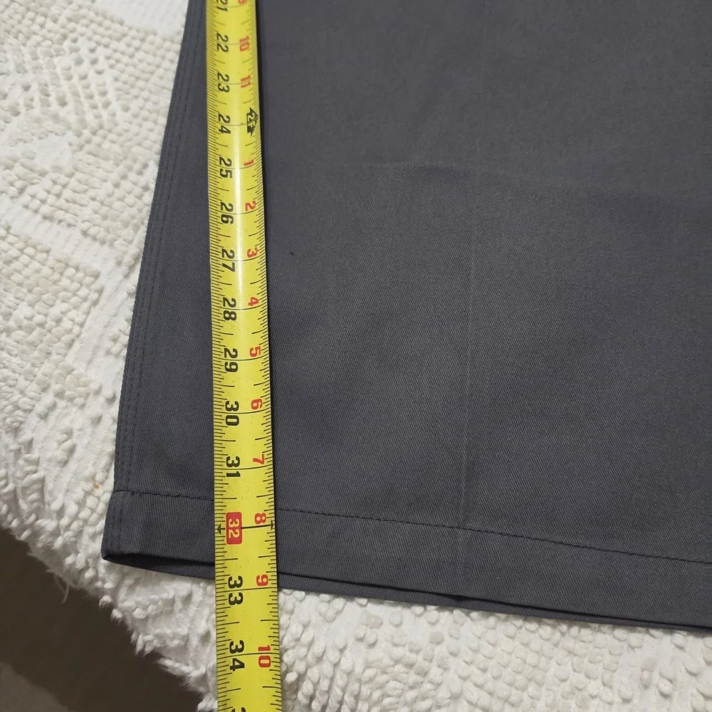 Carhartt Pants 56x32 Mens Grey Blended Twill Work Chino Straight Leg Flat Front